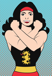 Naga Wonder Woman